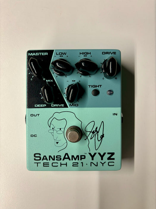 Tech 21 Geddy Lee YYZ Signature SansAmp Bass Drive - used