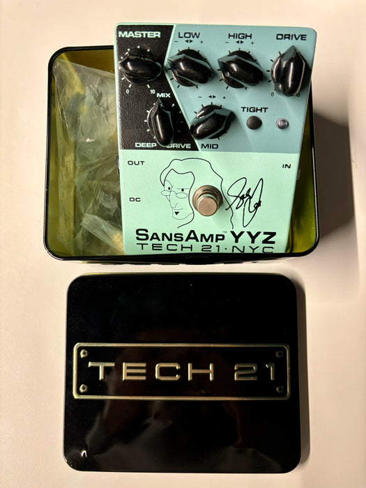 Tech 21 Geddy Lee YYZ Signature SansAmp Bass Drive - used