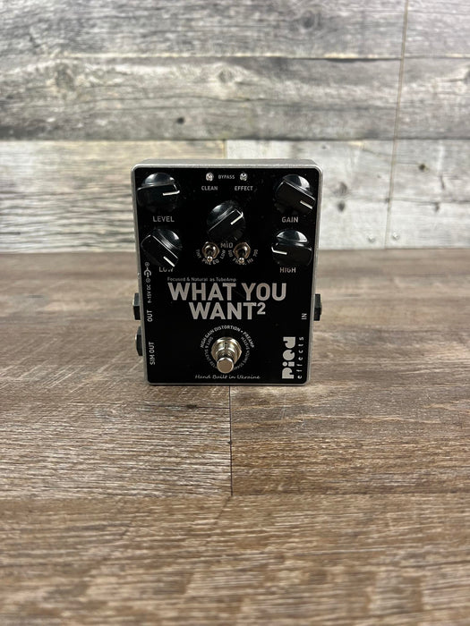 PIODFX What You Want 2 Distortion/Preamp - Used