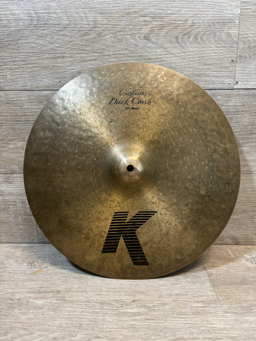 Zildjian 17" K Custom Dark Crash Cymbal - Used