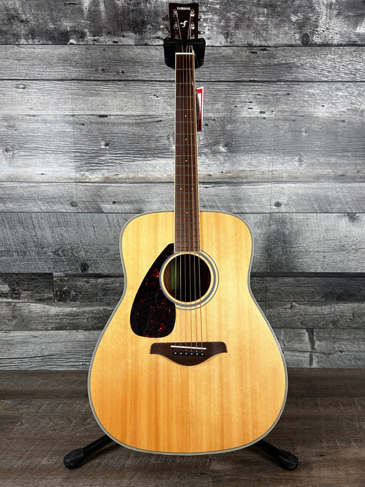 Yamaha FG820L Dreadnought Acoustic Guitar Left-Handed - Natural - Used