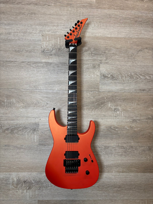 Jackson American Series Soloist SL2MG, Ebony Fingerboard, Satin Lambo Orange - B Stock
