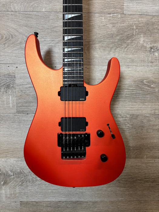 Jackson American Series Soloist SL2MG, Ebony Fingerboard, Satin Lambo Orange - B Stock