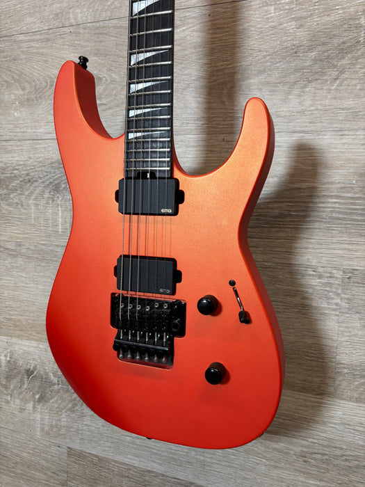 Jackson American Series Soloist SL2MG, Ebony Fingerboard, Satin Lambo Orange - B Stock