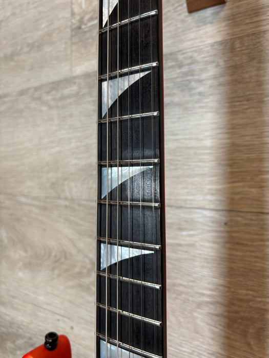 Jackson American Series Soloist SL2MG, Ebony Fingerboard, Satin Lambo Orange - B Stock