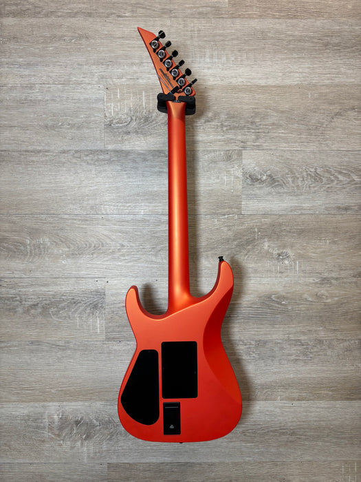 Jackson American Series Soloist SL2MG, Ebony Fingerboard, Satin Lambo Orange - B Stock