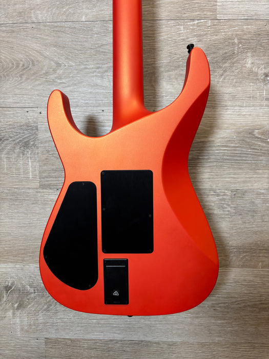 Jackson American Series Soloist SL2MG, Ebony Fingerboard, Satin Lambo Orange - B Stock