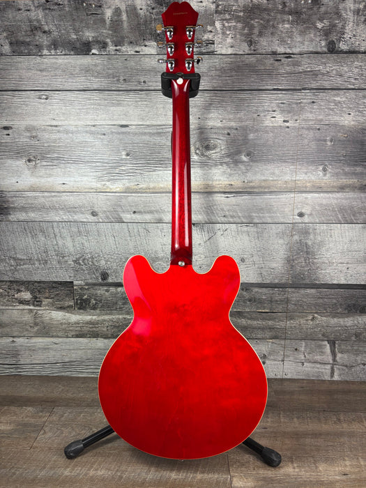 Epiphone ES-335 Dot Semi-Hollow Body - Cherry  - Used