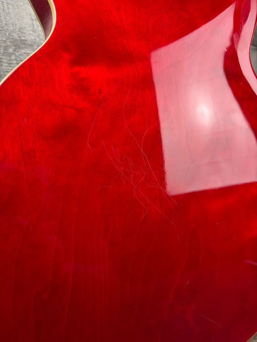 Epiphone ES-335 Dot Semi-Hollow Body - Cherry  - Used