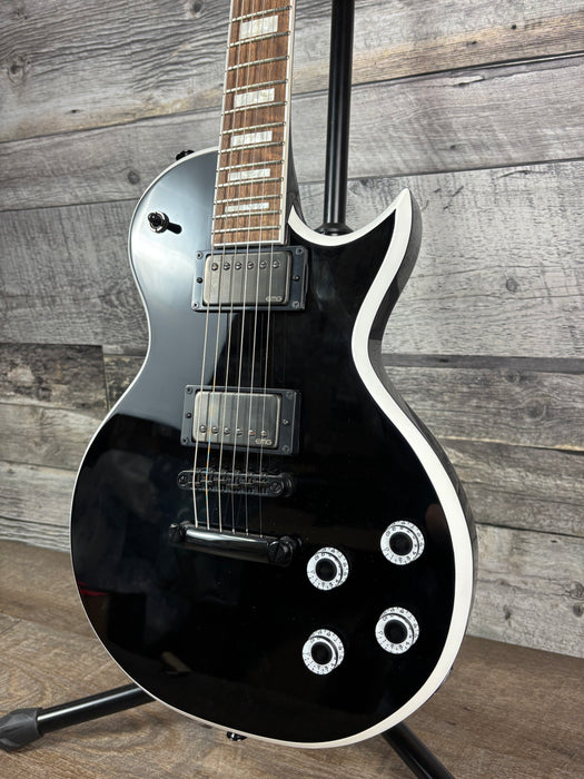 Jackson X Series Signature Marty Friedman MF-1, Laurel Fingerboard, Gloss Black with White Bevels - Demo