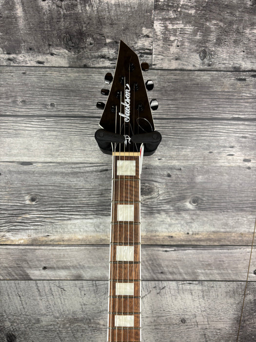 Jackson X Series Signature Marty Friedman MF-1, Laurel Fingerboard, Gloss Black with White Bevels - Demo