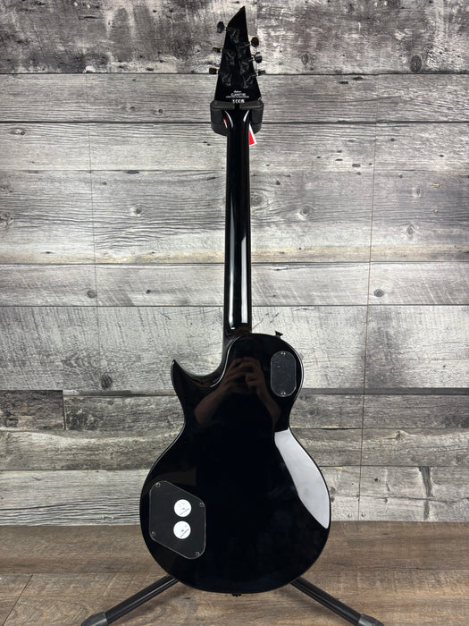 Jackson X Series Signature Marty Friedman MF-1, Laurel Fingerboard, Gloss Black with White Bevels - Demo