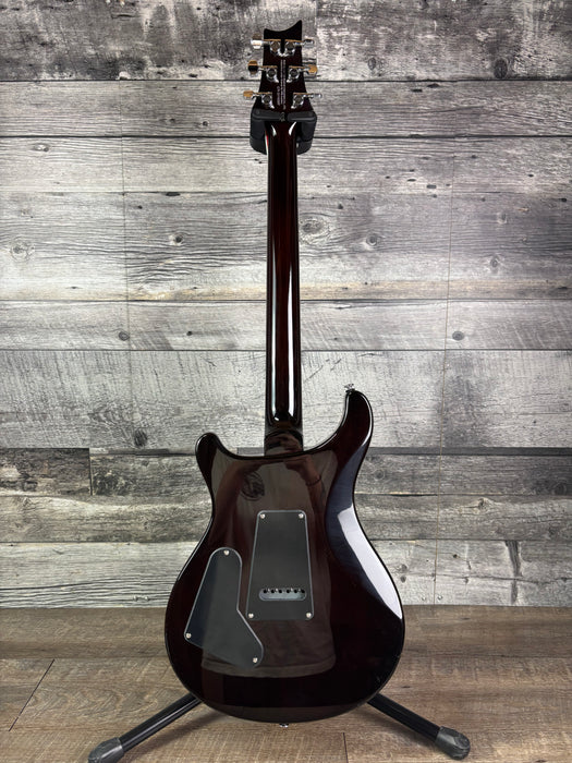 PRS SE Custom 24, Orange Tiger Smokeburst