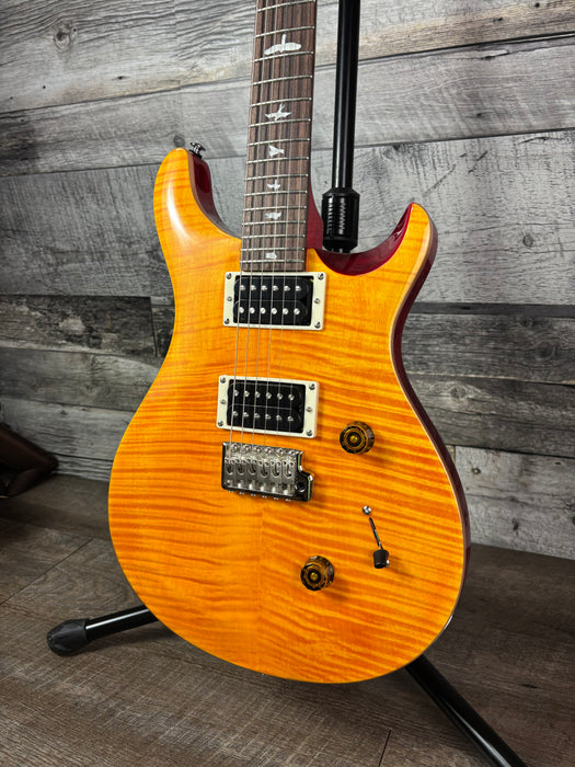 PRS SE Custom 24, Vintage Yellow