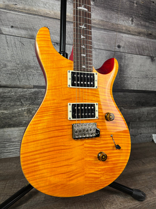 PRS SE Custom 24, Vintage Yellow