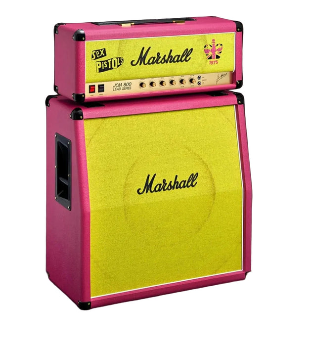 Marshall JCM800 Sex Pistols 50th Anniversary Half Stack Bundle