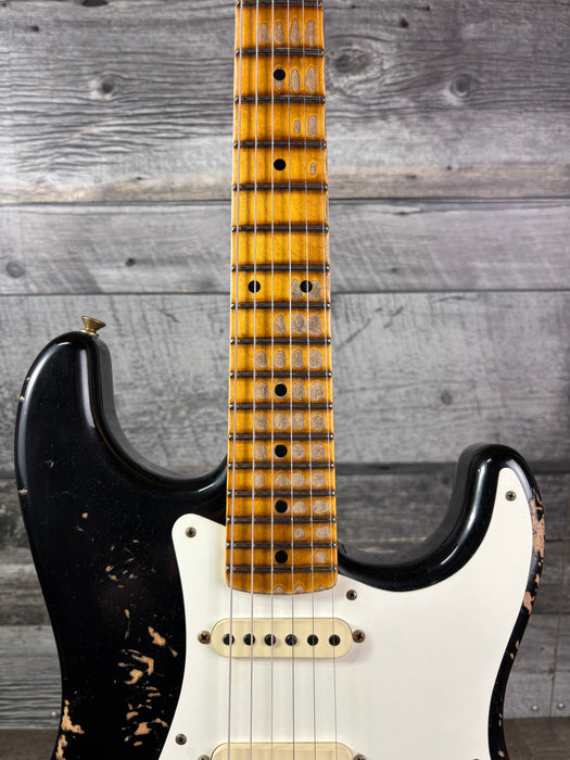 Fender Custom Shop 1956 Hardtail Stratocaster Heavy Relic, Black