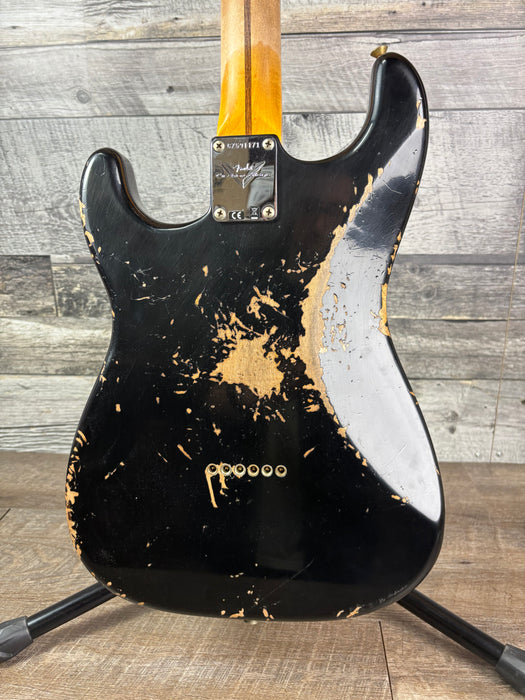 Fender Custom Shop 1956 Hardtail Stratocaster Heavy Relic, Black