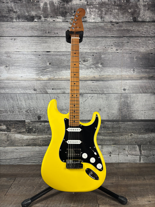 Fender Limited Edition American Ultra II Stratocaster HSS, Roasted Maple Fingerboard, Graffiti Yellow