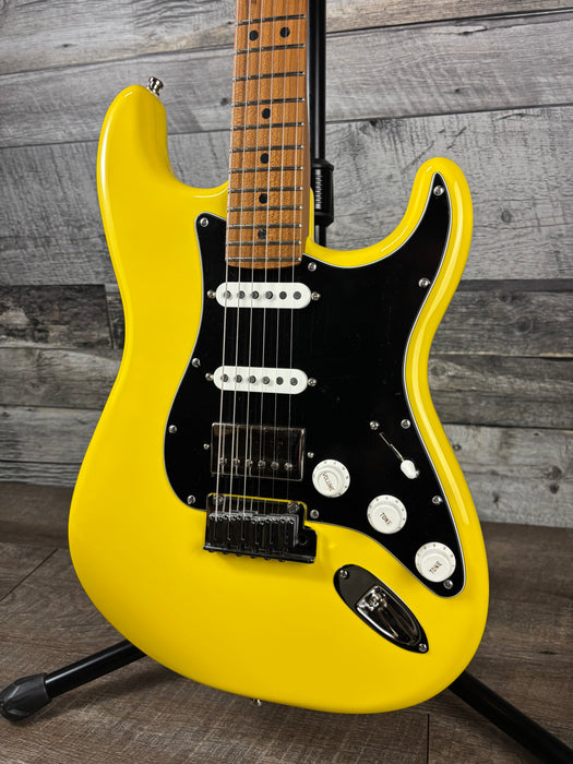 Fender Limited Edition American Ultra II Stratocaster HSS, Roasted Maple Fingerboard, Graffiti Yellow