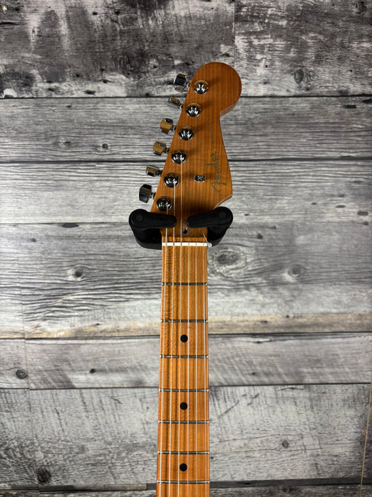 Fender Limited Edition American Ultra II Stratocaster HSS, Roasted Maple Fingerboard, Graffiti Yellow
