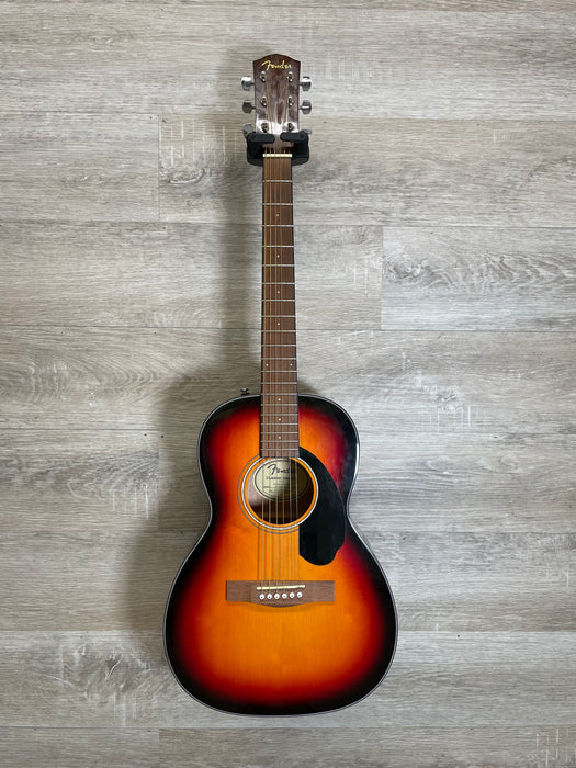 Fender CP-60s parlor Sunburst Acoustic Guitar - Used