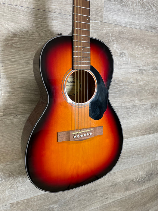 Fender CP-60s parlor Sunburst Acoustic Guitar - Used