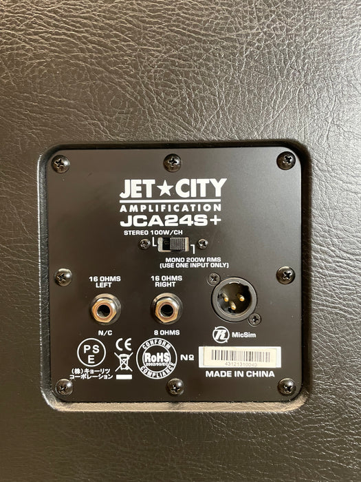 Jet City JCA24S+ 2x12 Guitar Cabinet - Used