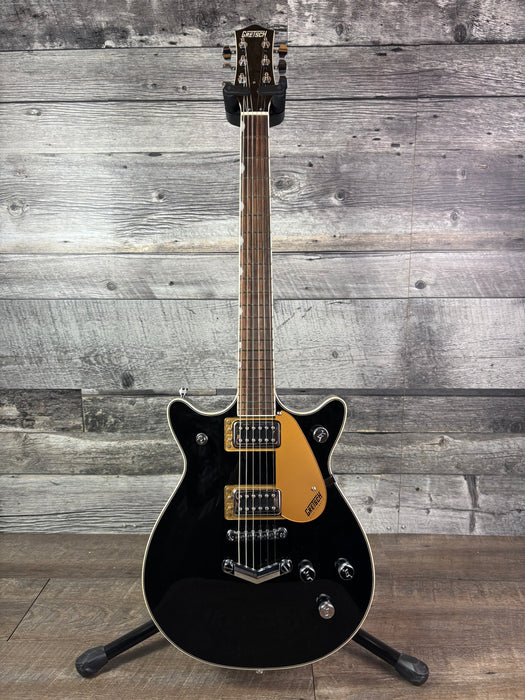 Gretsch  G5222 Electromatic Double Jet BT with V-Stoptail, Laurel Fingerboard, Black - Used