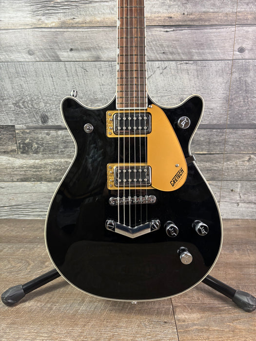Gretsch  G5222 Electromatic Double Jet BT with V-Stoptail, Laurel Fingerboard, Black - Used