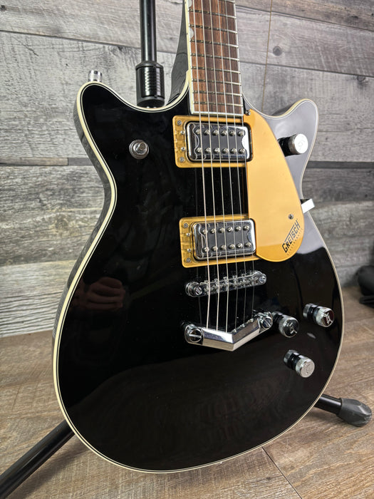 Gretsch  G5222 Electromatic Double Jet BT with V-Stoptail, Laurel Fingerboard, Black - Used