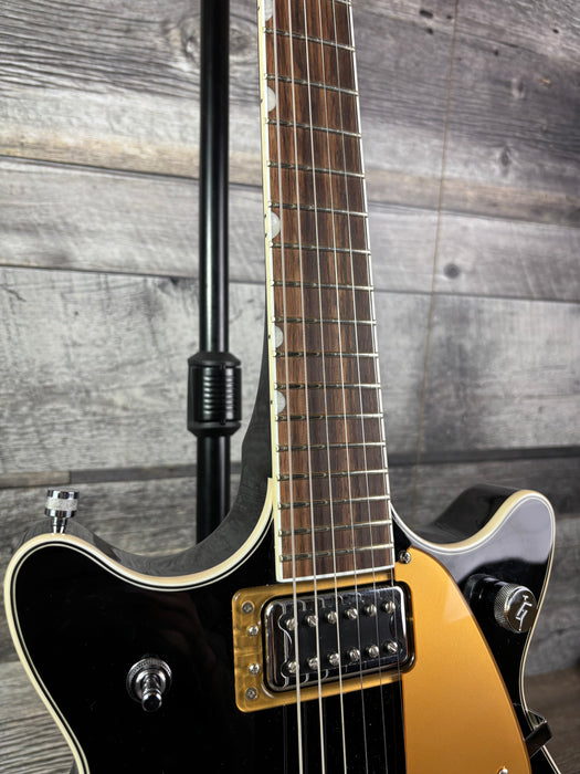 Gretsch  G5222 Electromatic Double Jet BT with V-Stoptail, Laurel Fingerboard, Black - Used