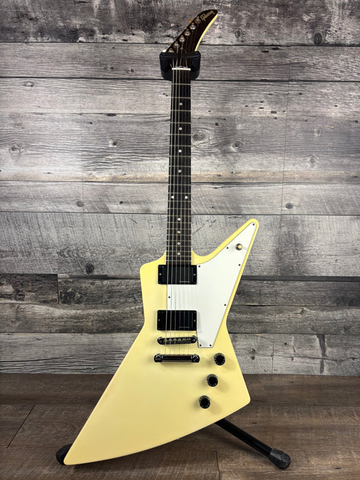 Gibson Explorer W/Seymour Duncan Blackout Pickups w/Hardshell Gibson Case, Classic White - Used