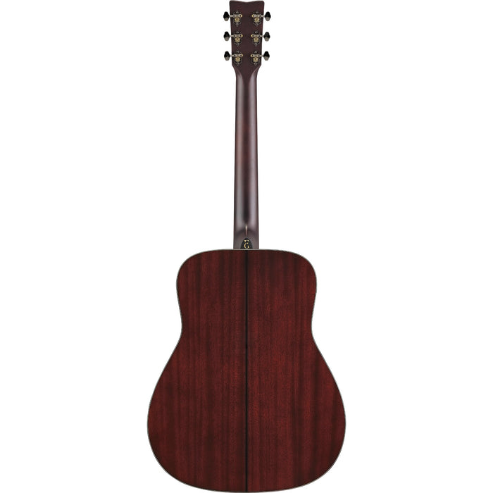 Yamaha FG7M Dreadnought Mahogany Acoustic Guitar, Natural