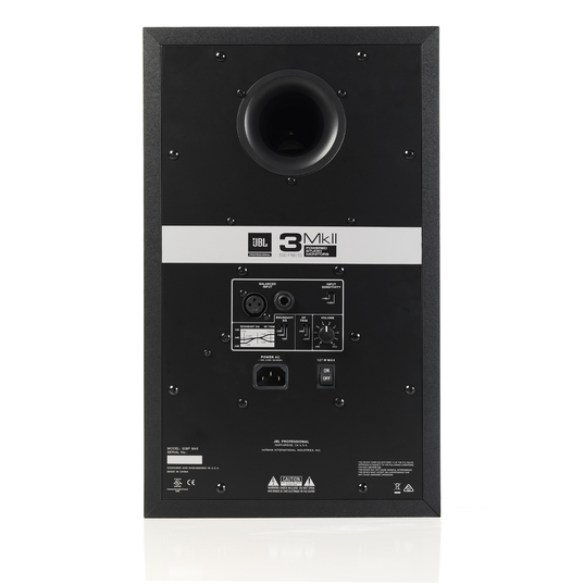 JBL Powered 8" Two-Way Studio Monitor, Black