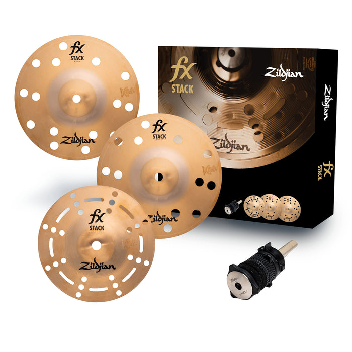 Zildjian FXSTK8 FX Splash 3-Cymbal Stack - 8"