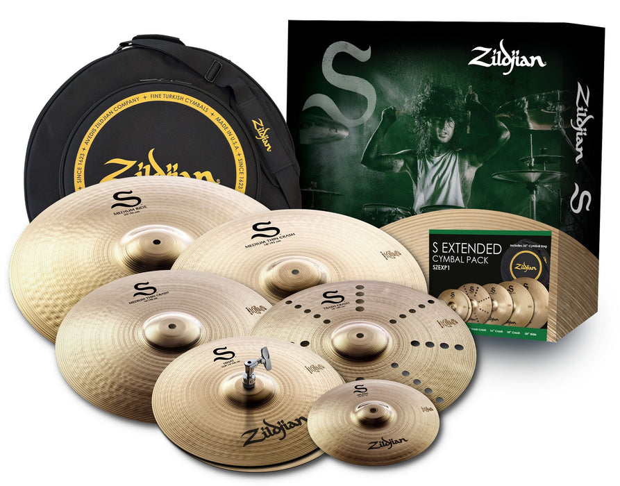 Zildjian SZEXP1 S Extended Cymbal Pack - 14", 16", 18", 20"