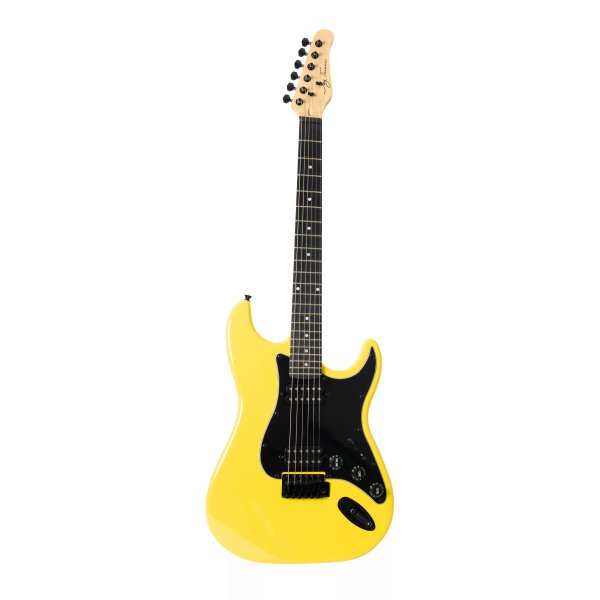 Jay Turser Double-Cutaway Electric Guitar w/Dual Humbuckers, Daphne Yellow