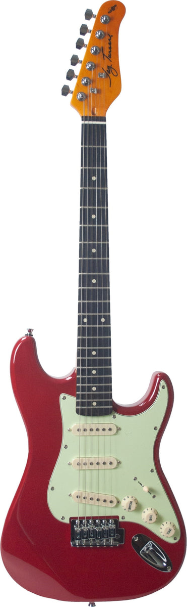 Jay Turser 3/4 Size S-Style Electric Guitar, Metallic Red for Sale