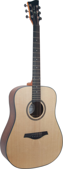 Jay Turser JTA54-LH-SN Left-Handed Dreadnought Acoustic Guitar
