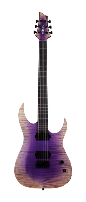 Schecter John Browne Tao-6 Electric Guitar, Ozone Burst