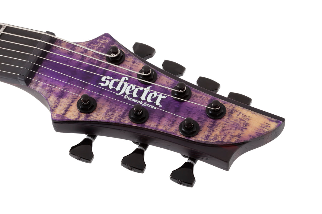 Schecter John Browne Tao-7 7-String Electric Guitar, Ozone Burst