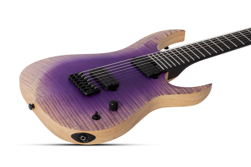 Schecter John Browne Tao-7 7-String Electric Guitar, Ozone Burst