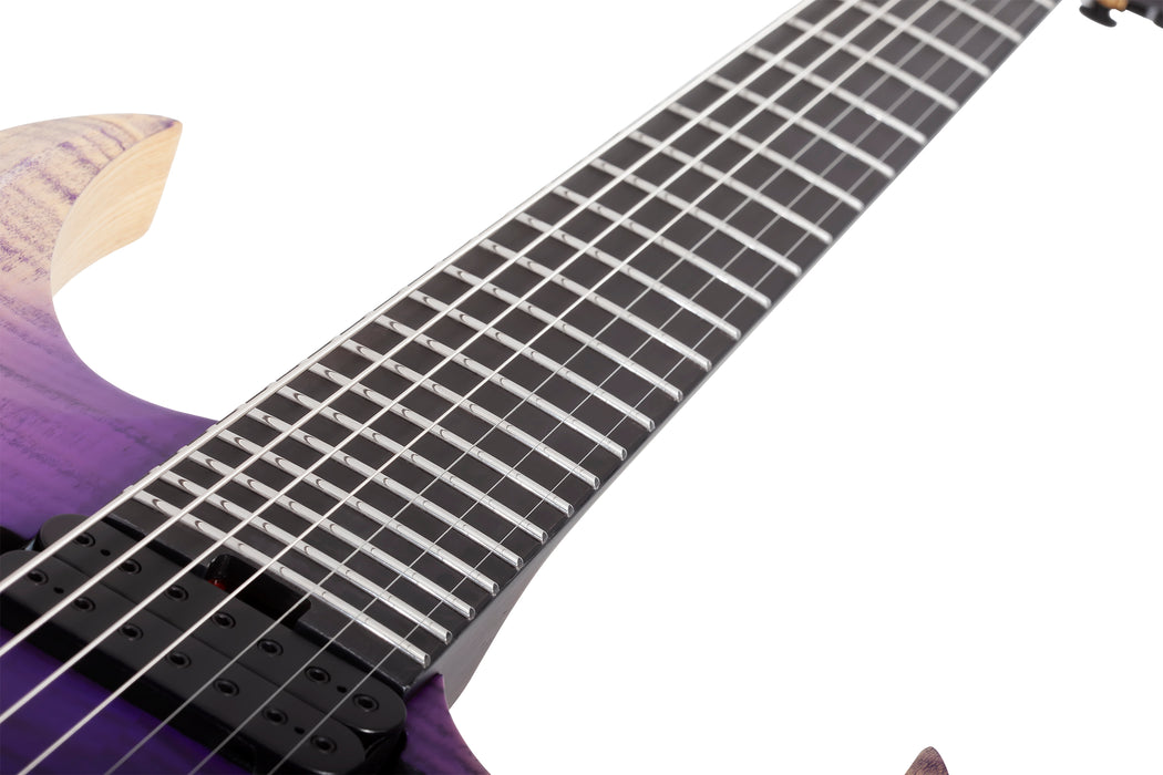 Schecter John Browne Tao-7 7-String Electric Guitar, Ozone Burst