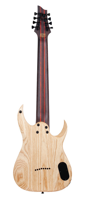 Schecter John Browne Tao-8 Left-Handed 8-String Electric Guitar, Ozone Burst