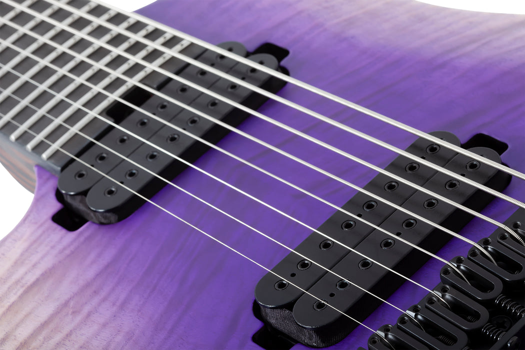 Schecter John Browne Tao-8 Left-Handed 8-String Electric Guitar, Ozone Burst