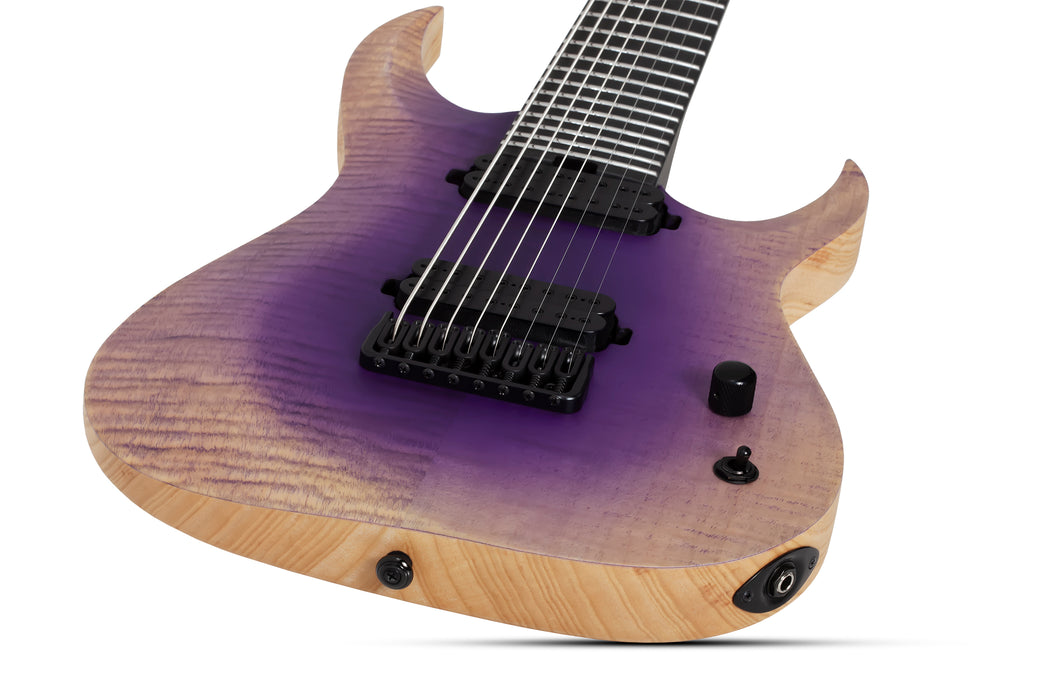 Schecter John Browne Tao-8 8-String Electric Guitar, Ozone Burst