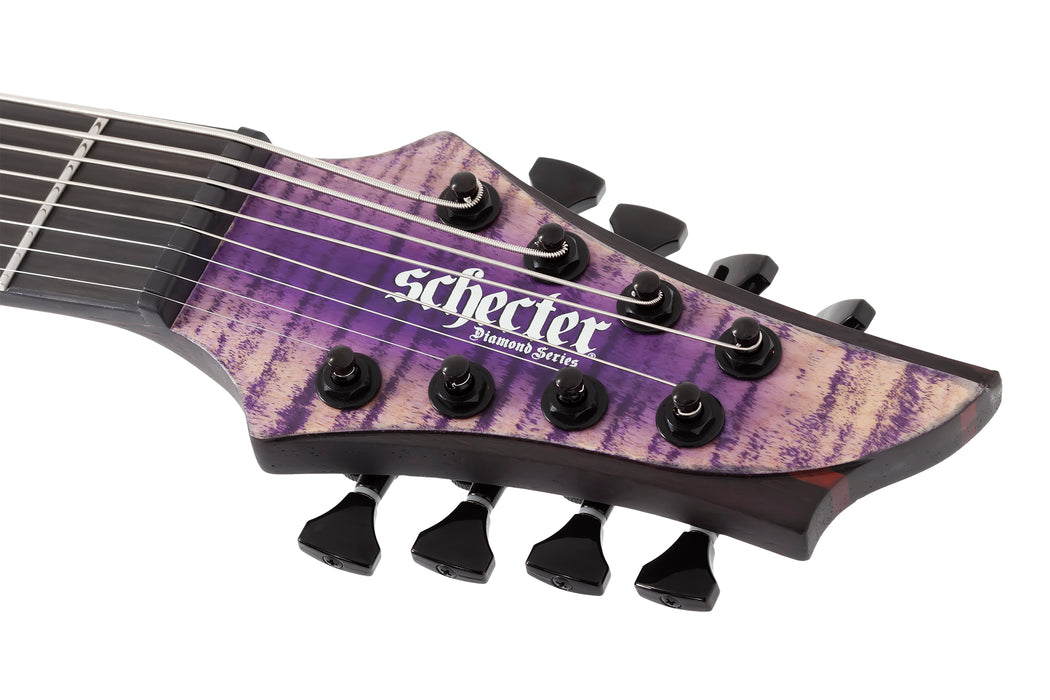 Schecter John Browne Tao-8 8-String Electric Guitar, Ozone Burst