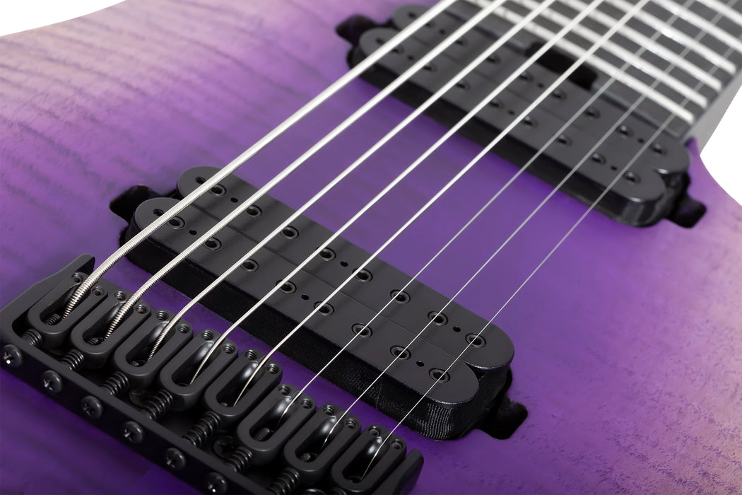 Schecter John Browne Tao-8 8-String Electric Guitar, Ozone Burst