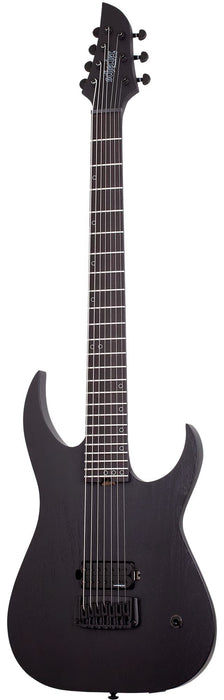 Schecter Km-7 MK-III Ex Electric Guitar, Satin Black Open Pore